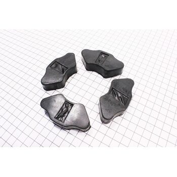 Демпферна гумка заднього литого колеса (к-кт 4шт)