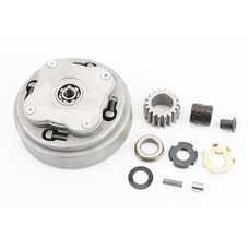 Зчеплення дводискове у зборі (кошик) Delta 70/110cc "механіка" + 6 деталей