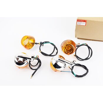 Поворотник лев., прав. "хром круглые" к-кт 4 шт.