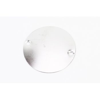 Крышка (круглая) правой крышки двигателя, хром