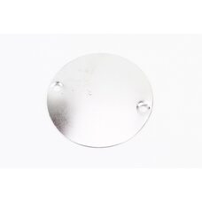 Кришка (кругла) правої кришки двигуна, хром