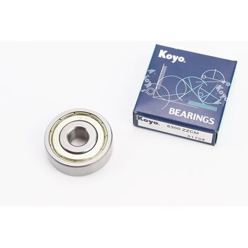 Підшипник 6300 ZZ (10x35x11) переднього колеса JH