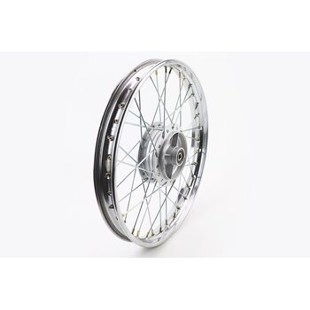 Диск задній спицьований (колесо) 1,4-17" DELTA, хром (вісь 12мм)