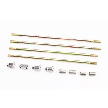 Шпилька двигуна к-кт 70cc (193мм-2шт, 186мм-2шт) + гайки, втулки