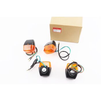 Поворотник лев., Прав. (без "ніжки") к-кт 4 шт, жовті, (два дроти)