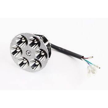 Фары круглые внутренняя часть 6-LED с подсветкой, 80мм, TUNING