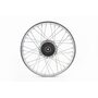 Диск передній спицьований (колесо) 1,2-17" DELTA, хром (вісь 10мм)