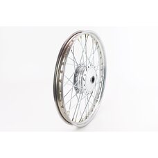 Диск передній спицьований (колесо) 1,2-17" DELTA, хром (вісь 10мм)