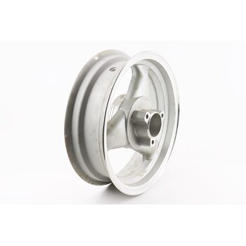 Диск задній литий MT3,50x12 Z18 для 2Т (диск гальм. 3 болти) "3 промені" сірий (З НАЛЬОТОМ, див. фото №5)