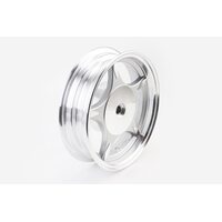 Диск задній литий MT2,50x10 Z19 для 4Т (бараб. гальм., d-110мм) "5 променів" сірий, тип 1