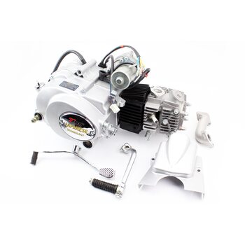 Двигун мопедний в зборі 110куб (Delta) - "механіка"