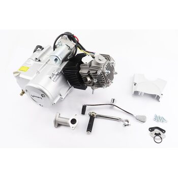 Двигун мопедний в зборі 110куб (Active) - "автомат"