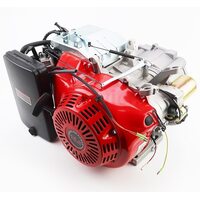 Двигун генератора у зборі під конус L-40x19mm V 16к.с. 192F + стартер