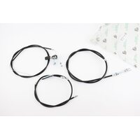 Троса к-кт 4шт, газа (трос 178см; кожух 148см), зчеплення (трос 158см; кожух 117см), диференціала (трос 102см; кожух 93см) + ричаг газу