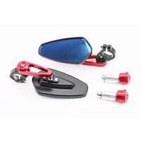 Дзеркала к-кт "ПРИЗМА" SPORT, чорний (кріплення в торець керма під хомути)