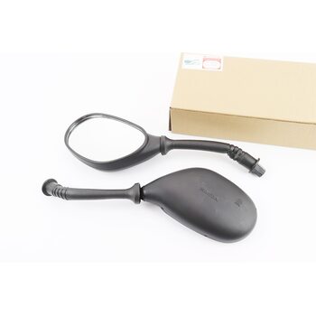 Дзеркала к-кт DIO- чорні "краплі", м8 "довга ніжка в чохлі гумовому" (ССС - знак якості)