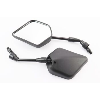 Зеркала к-кт "РОМБ" ЧЕРНЫЕ МОТО, м10