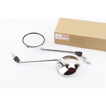 Зеркала к-кт Круглые-ХРОМ "Delta", м10 (ССС - знак качества)