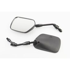 Зеркала к-кт КВАДРАТ- черные , м10