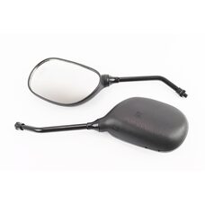 Дзеркала к-кт YAMAHA- чорні "краплі", м8