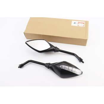 Зеркала к-кт "РОМБ" ЧЕРНЫЕ глянцевые, м8