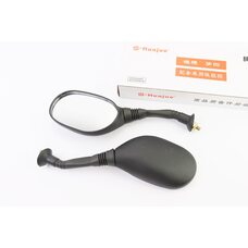 Дзеркала к-кт DIO- чорні "краплі", м8 "ніжка в чохлі гумовому", від 5шт -10%