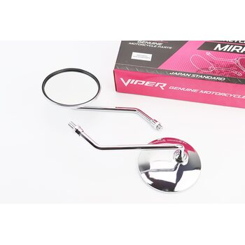 Зеркала к-кт Круглые-ХРОМ "Delta", м10