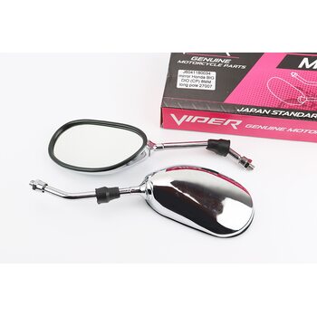 Зеркала к-кт DIO-хром "капли", м8 (левая резьба)