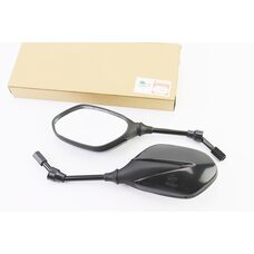 Дзеркала к-кт "Lux" чорні із чорною вставкою, м10