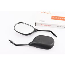 Зеркала к-кт YAMAHA- черные "капли", м8 (ССС - знак качества)