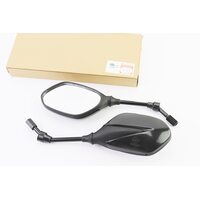 Дзеркала к-кт "Lux" чорні із чорною вставкою, м10