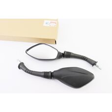 Дзеркала к-кт "Lux" чорні м10 (ніжка в гумовому кожусі)