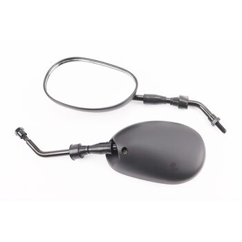 Зеркала к-кт "КАПЛЯ" черные, м8