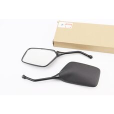 Зеркала к-кт КВАДРАТ- черные , м10