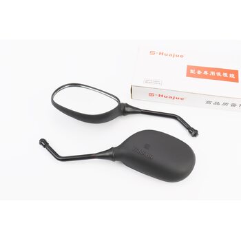 Зеркала к-кт YAMAHA- черные "капли", м10 (ССС - знак качества)