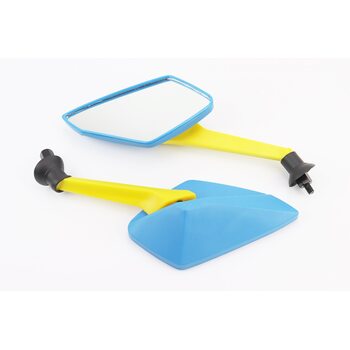 Зеркала к-кт "ПРИЗМА" желто-голубые "патриотические" м8