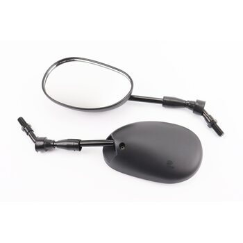 Зеркала к-кт DIO- черные "капли", м10 "длинная ножка"