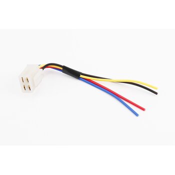 Разъем 4 контакта "мама" + 4 провода (для реле-регуляторов)