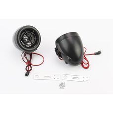 АУДИО колонки D=70мм, к-кт 2шт (черные)