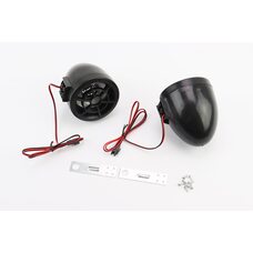 АУДИО колонки D=80мм, к-кт 2шт (черные)