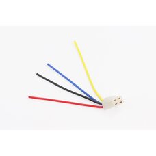 Роз'єм 4 контакту "мама" + 4 дроти (для реле-регуляторів)