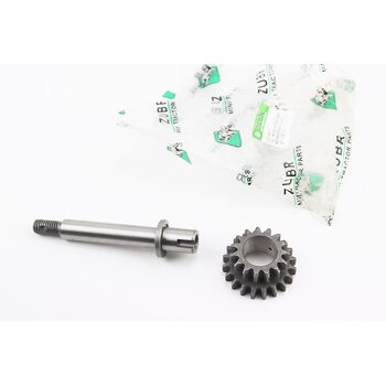 Вал КПП задньої передачі + шестерня Z-15x20 к-кт