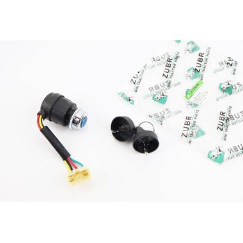 Замок зажигания (крепление на резьбе d-23mm) разъем большой "папа 5"