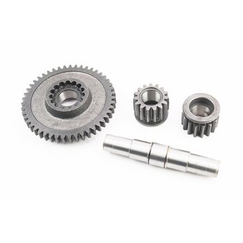 Вал КПП диференціала+шестерня Z-47+шестерня-2шт Z-15, к-кт 4шт 101-2 (можливий наліт)