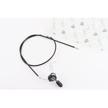 Трос газа з натягувачем (трос 110см; кожух 103см) + ричаг