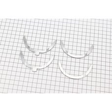 Вкладиші упорні к-кт 4шт STD (KM485QB-01007+KM485QB-01008)