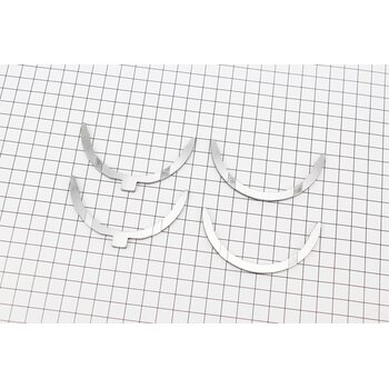 Вкладиші упорні к-кт 4шт STD (KM485QB-01007+KM485QB-01008)