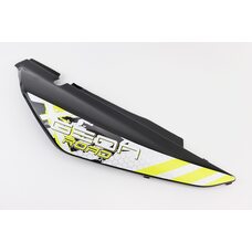 X-Road Light 200-250 пластик - задній бічний правий, ЧОРНИЙ з жовтим малюнком