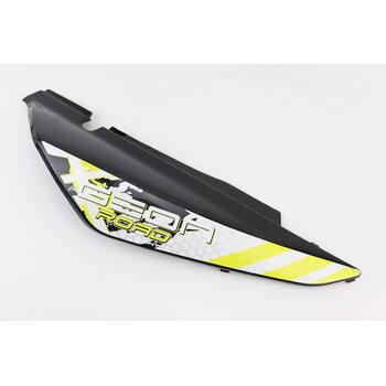 X-Road Light 200-250 пластик - задній бічний правий, ЧОРНИЙ з жовтим малюнком