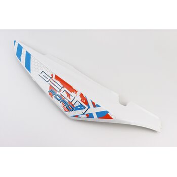 X-Road Light 200-250 пластик - задній бічний лівий, БІЛИЙ з помаранчевим малюнком